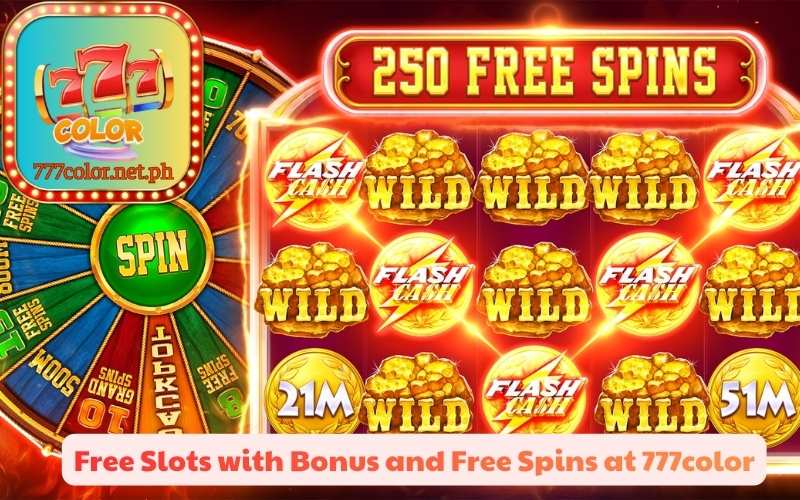 Free Slots with Bonus and Free Spins at 777color